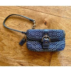 Coach Signature Wristlet